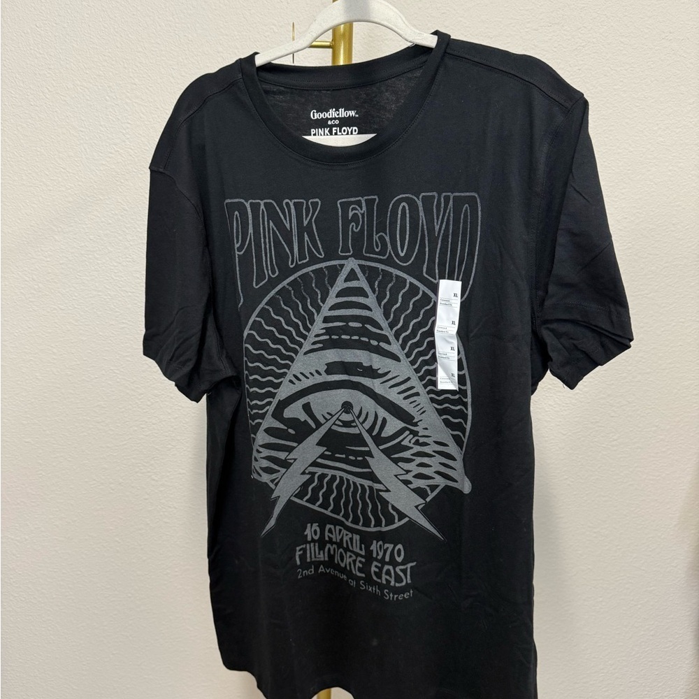 Goodfellow & Co Men's Black Pink Floyd Tee